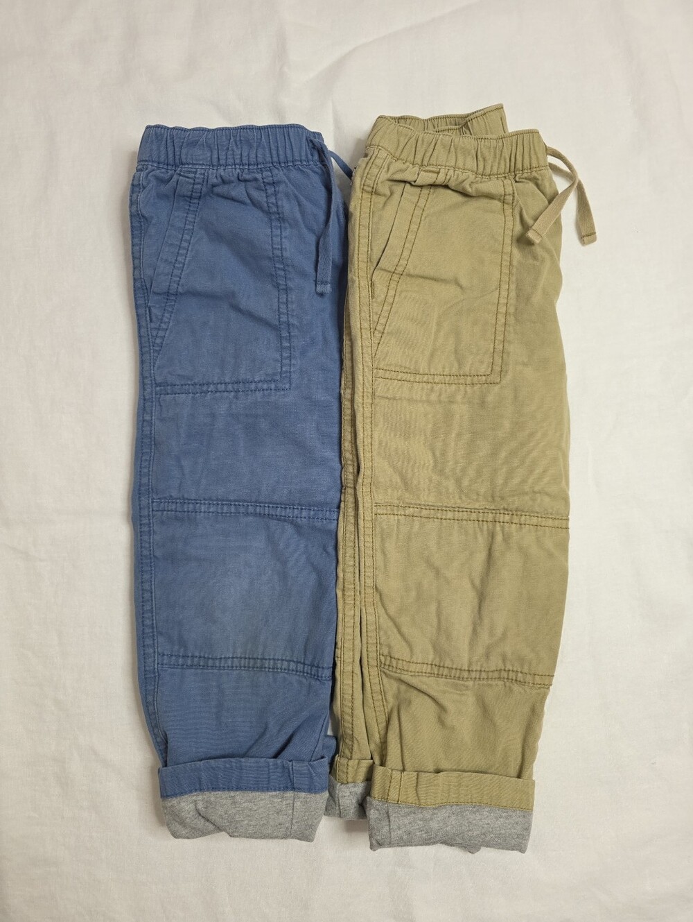 Bundle of 2 Tea Collection Cozy Does It Lined Pants, Boys size 4